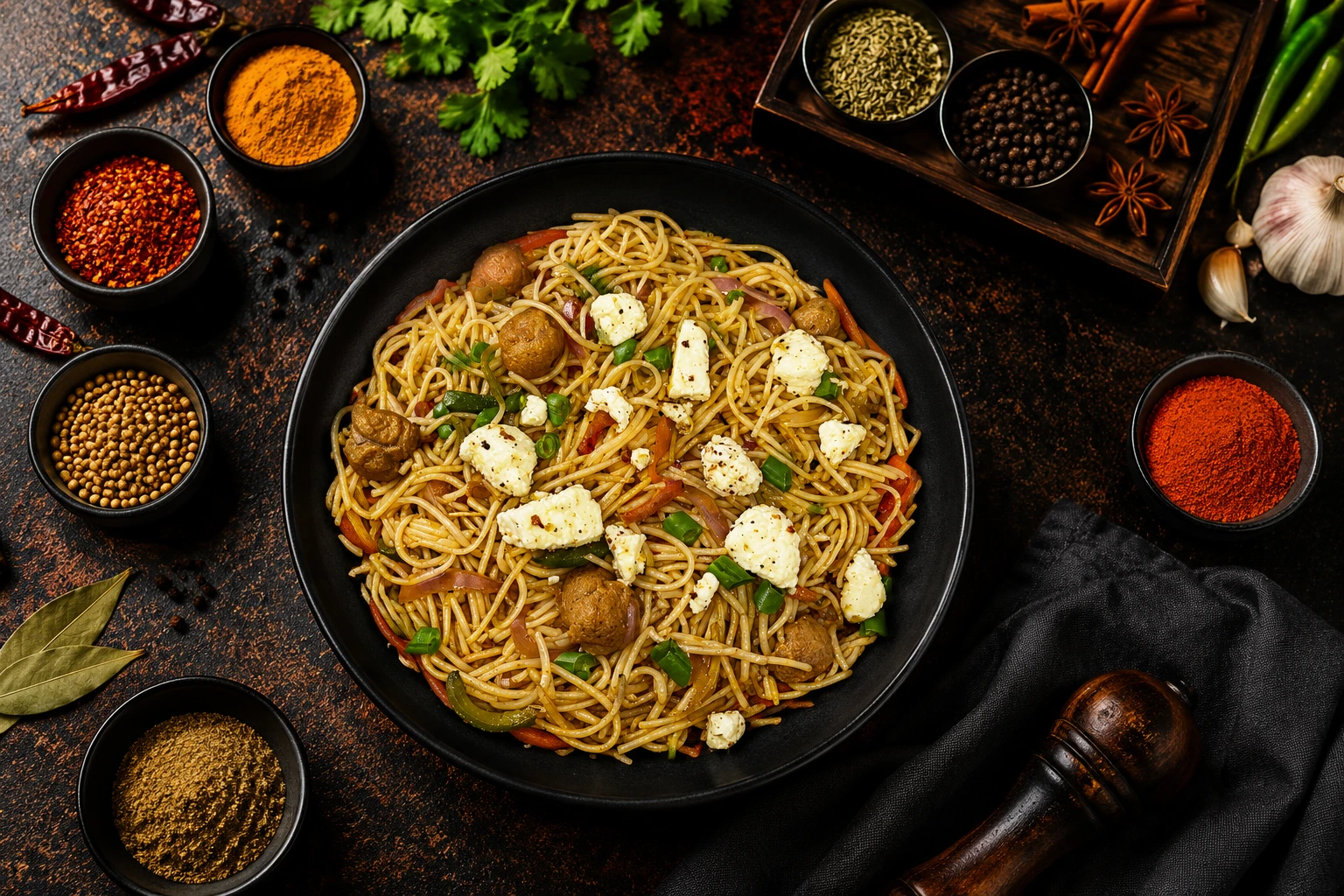 Paneer Noodles